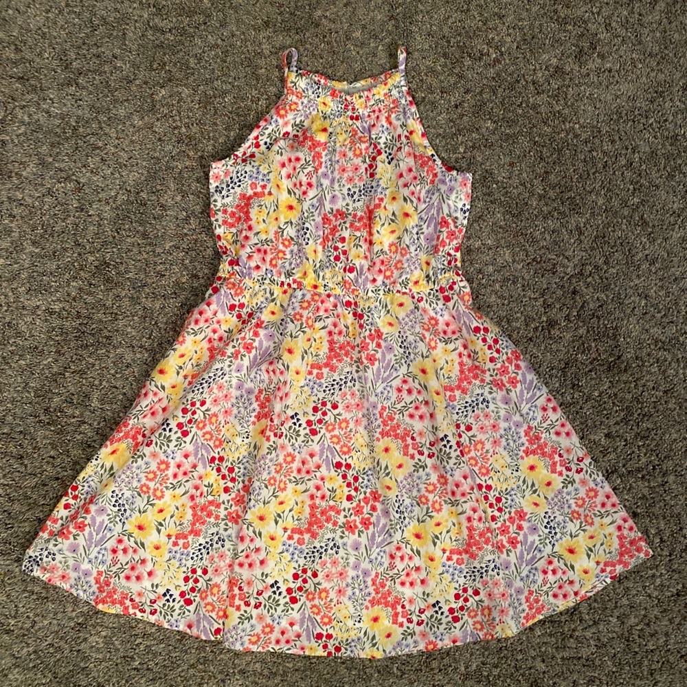 Girls Flowered Sundress